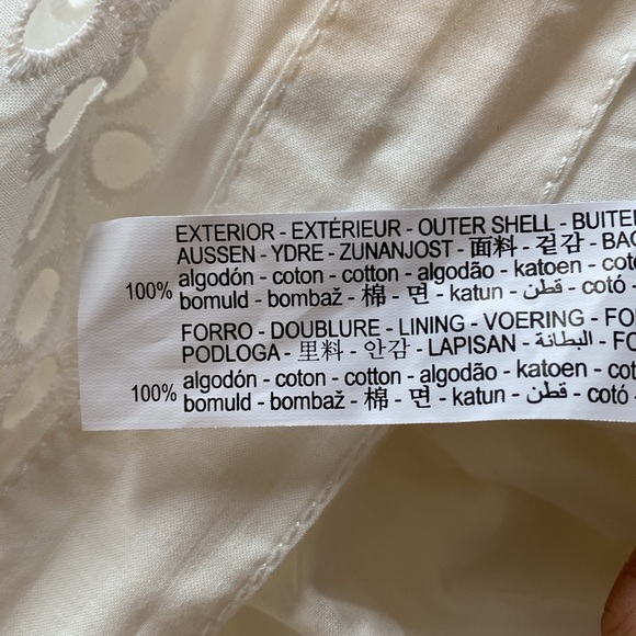 ZARA BELTED SHIRTDRESS SIZE
XL Midi dress Tied self belt embroidered eyelet  XS - Picture 16 of 17